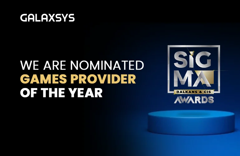 Galaxsys shortlisted for SiGMA Balkans/CIS Award
