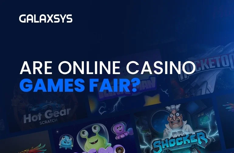 Os jogos de cassino online são justos?