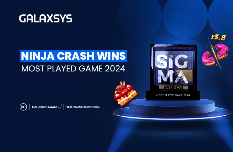 Ninja Crash vence o prêmio de Most Played Game 2024