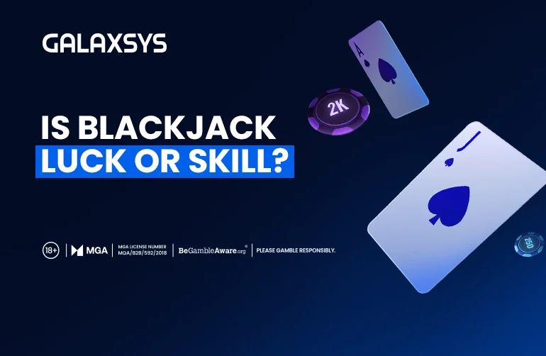 Online Blackjack -  Luck or Skill?
