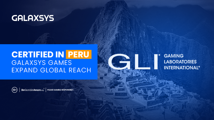Galaxsys continues to expand in Latin America with Peruvian Games Certifications