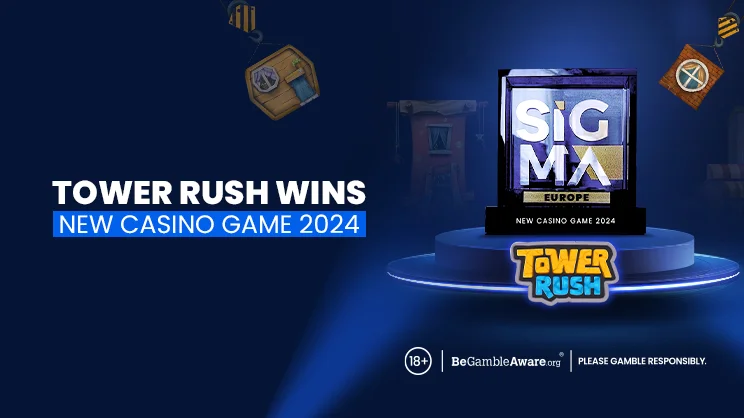 Tower Rush Wins “New Casino Game of 2024” at SiGMA Europe Awards
