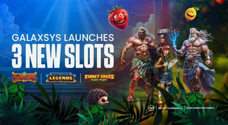 Galaxsys Introduces New Product Line: 3 Slot Games Are Live