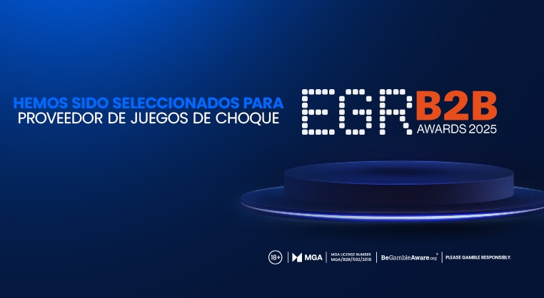 Galaxsys, nominada al premio al mejor «Proveedor de juegos de choque» en los premios EGR B2B