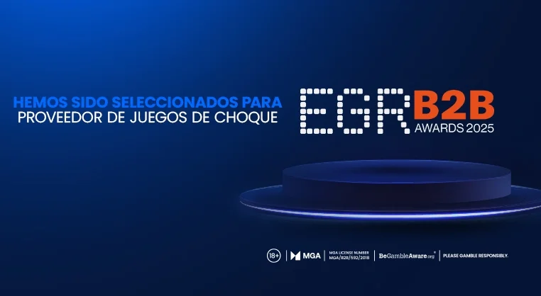 Galaxsys, nominada al premio al mejor «Proveedor de juegos de choque» en los premios EGR B2B