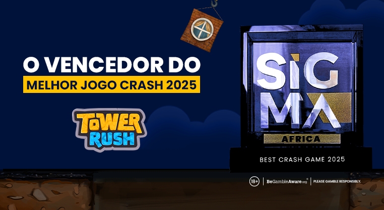 Tower Rush vence na categoria “Melhor Crash Game de 2025” no SiGMA Africa Awards
