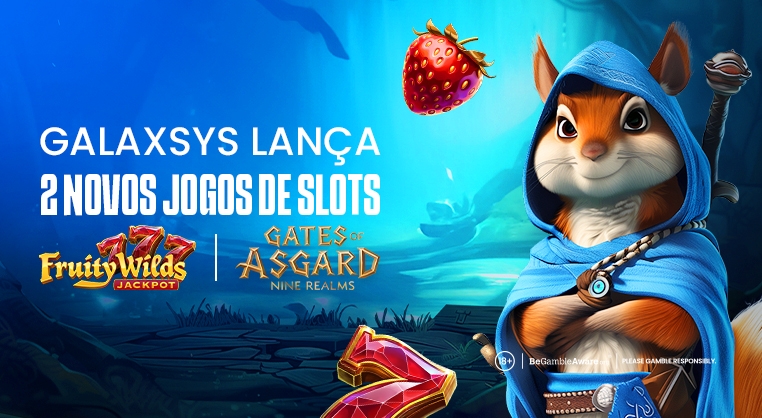 Galaxsys amplia seu catálogo de slots com Fruity Wilds e Gates of Asgard