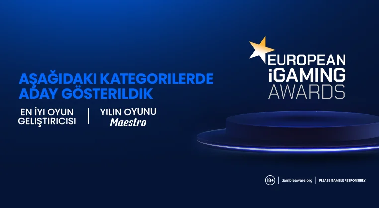 Galaxsys Avrupa iGaming Awards 2026 Kapsamında “Yılın Oyunu” ve “En İyi Oyun Geliştiricisi” kategorilerinde kısa listeye girdi