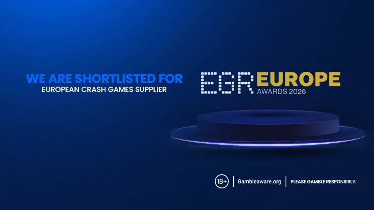 Galaxsys shortlisted for “European Crash Games Supplier” at the EGR Europe Awards 2026