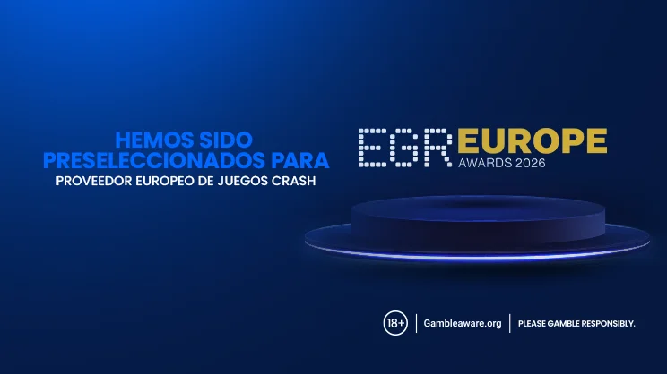 Galaxsys, preseleccionado para “Proveedor Europeo de Juegos Crash” en los EGR Europe Awards 2026