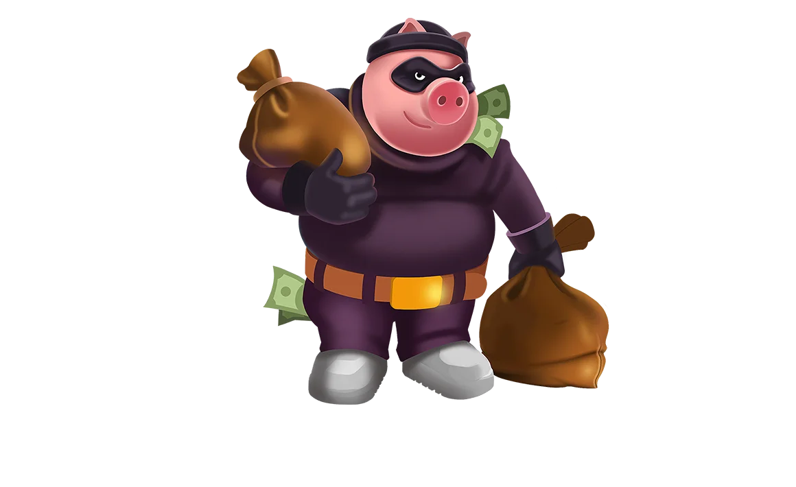 Gangsta Piggy: Hold and Win