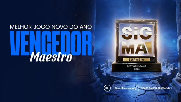 Maestro vence o prêmio de “Best New Game” no SiGMA Eurasia Awards