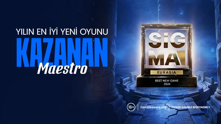 Maestro SiGMA Eurasia Awards'ta “En İyi Yeni Oyun” ödülünü kazandı