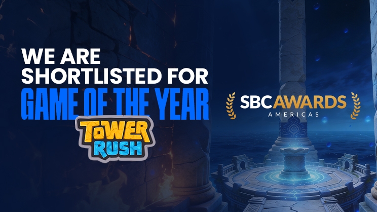 Tower Rush Shortlisted for “Game of the Year” at SBC Awards Americas