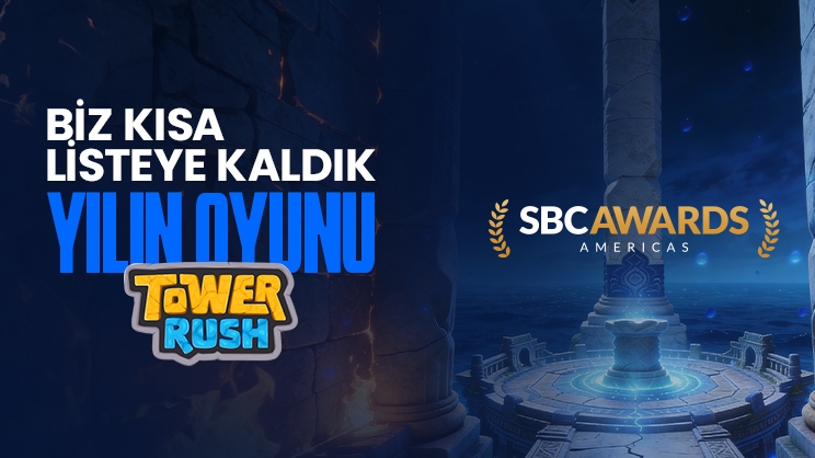 Tower Rush SBC Awards Americas’ta “Yılın Oyunu” Kategorisinde Kısa Listeye Girdi