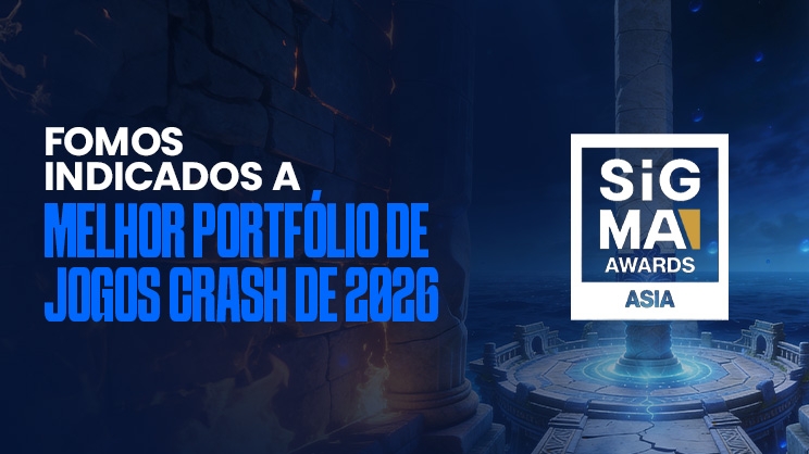 A Galaxsys foi indicada ao prêmio de Melhor Portfólio de Jogos Crash de 2026 no SiGMA Asia Awards